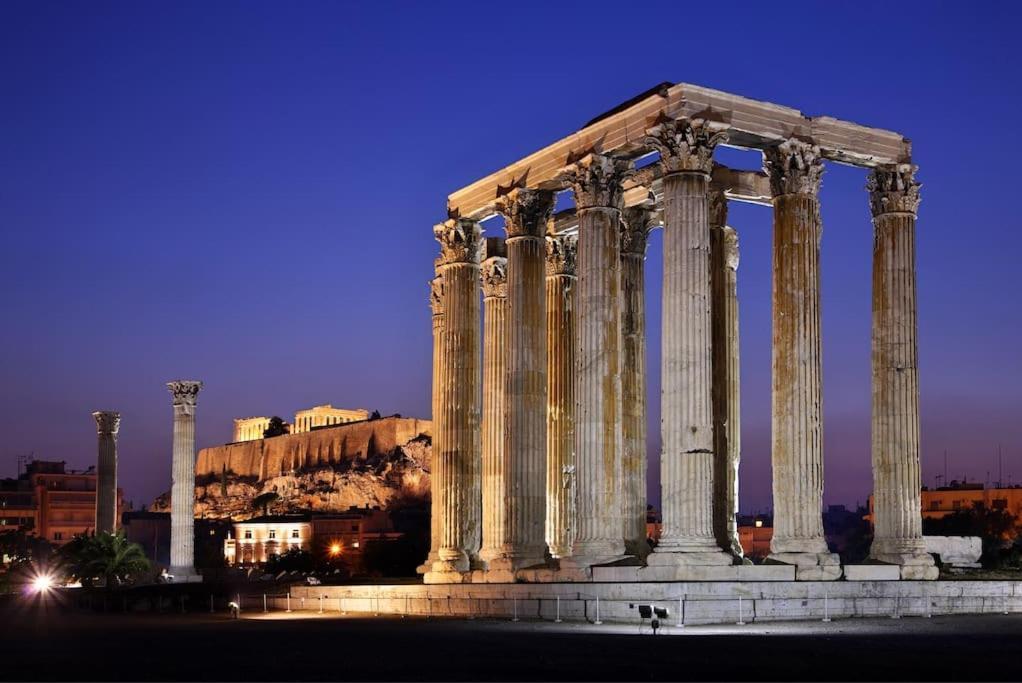 アテネThe Acropolis Metro Station Flatアパートメント エクステリア 写真